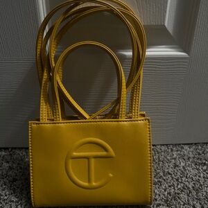 Small Telfar Mustard Bag